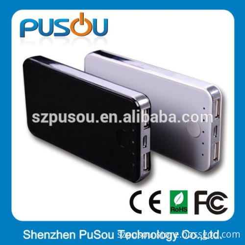New arival 3600mah double USB power bank & mobile phone charger for iphone4/5/6